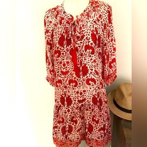 Natalie Martin brand Women’s Silk Hand Made Dress.Size XSmall